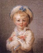 Jean Honore Fragonard A Boy as Pierrot Norge oil painting reproduction